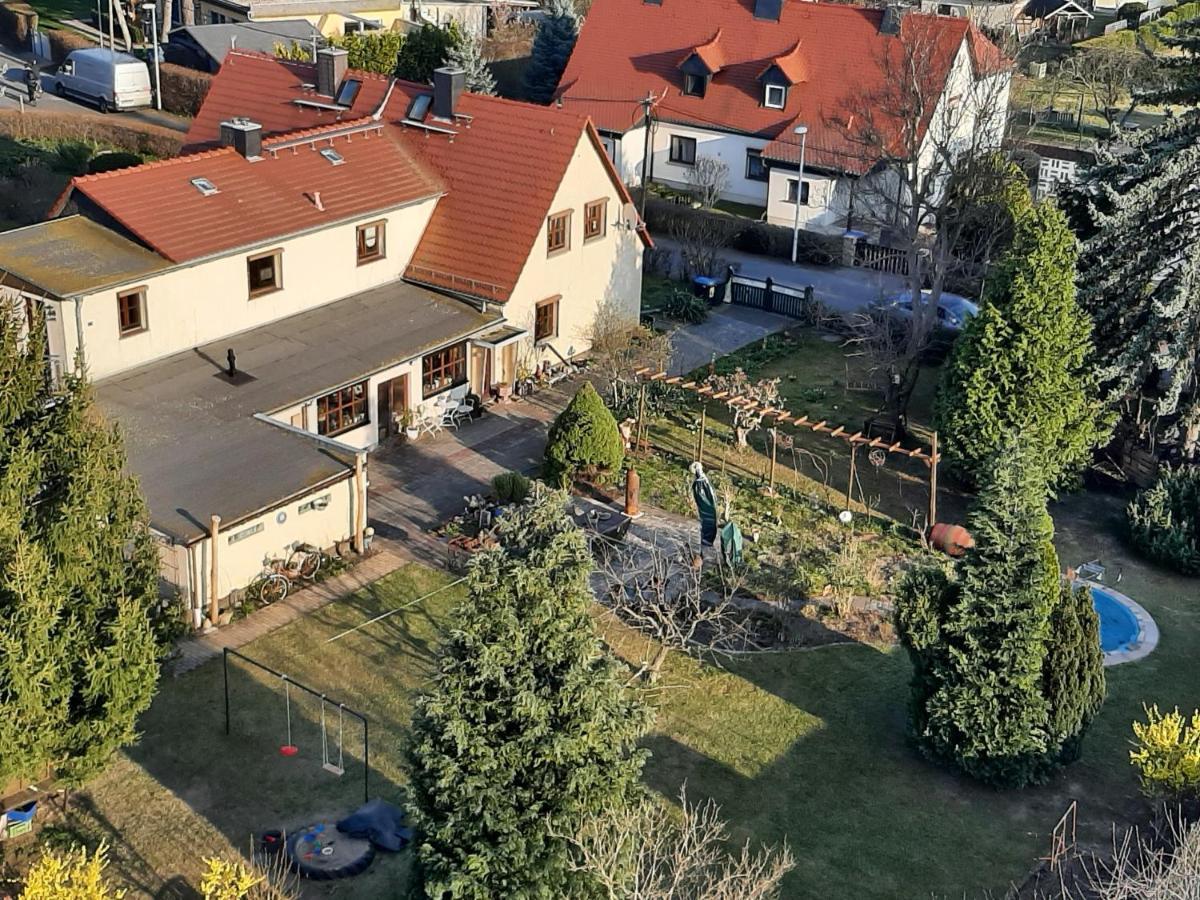 Ferienwohnung Am Elberadweg ドレスデン エクステリア 写真